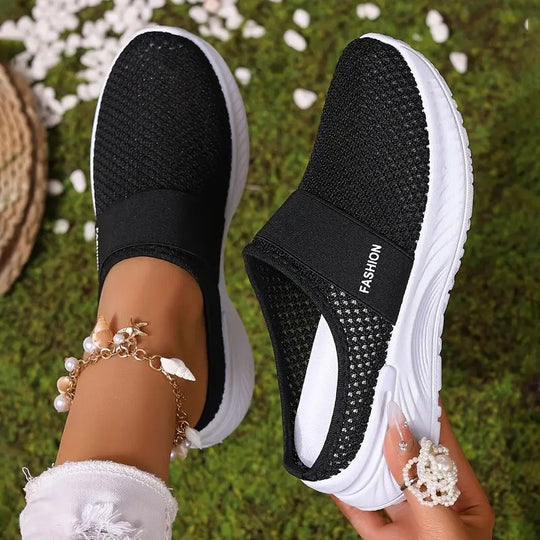 Damen Atmungsaktive Freizeitschuhe mit elastischem Tragekomfort EB