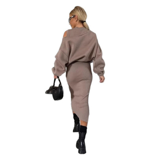 Damen Sweatshirt und Rock Set EB