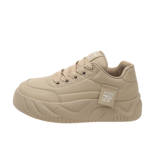 Damen Komfort-Sneaker mit dicker Sohle und atmungsaktivem Obermaterial EB