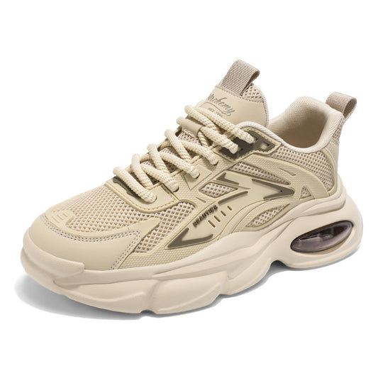 Damen Sportliche Sneakers mit atmungsaktivem Mesh-Obermaterial und elastischer Dämpfung EB
