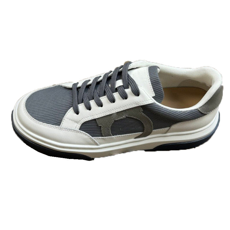 Damen modische Sneakers mit robustem Profil und strapazierfähiger Gummisohle EB