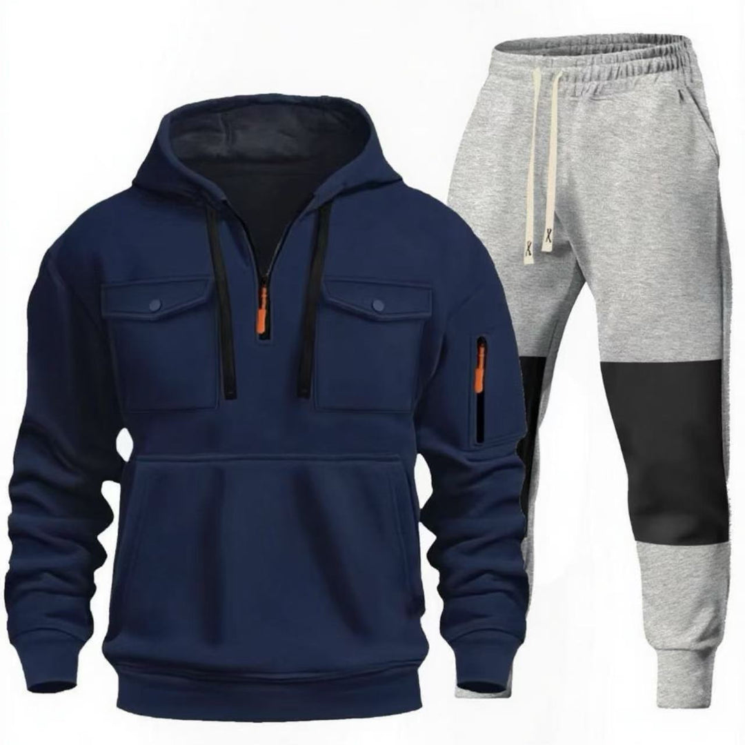 Herren funktionaler Sweatshirt- und Jogginghosen-Set EB