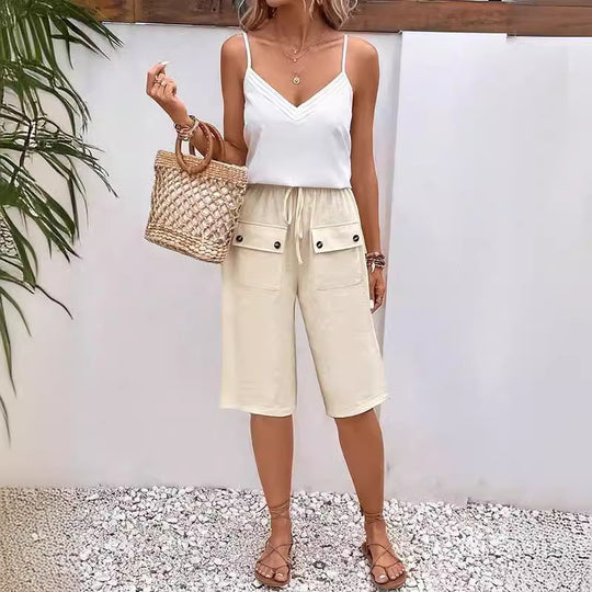 Damen lässige Sommer Shorts EB