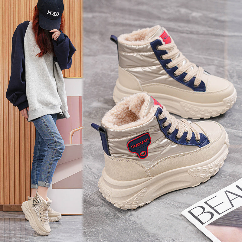 Damen Stiefeletten mit kuscheligem Innenfutter EB