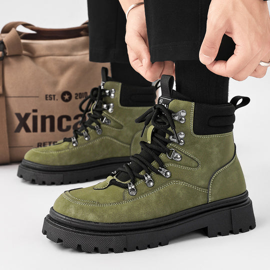 Damen robuste Winterstiefel mit rutschfester Profilsohle und atmungsaktivem Obermaterial EB