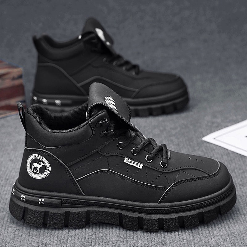 Damen robuste High-Top Stiefel mit verstärkter Sohle EB