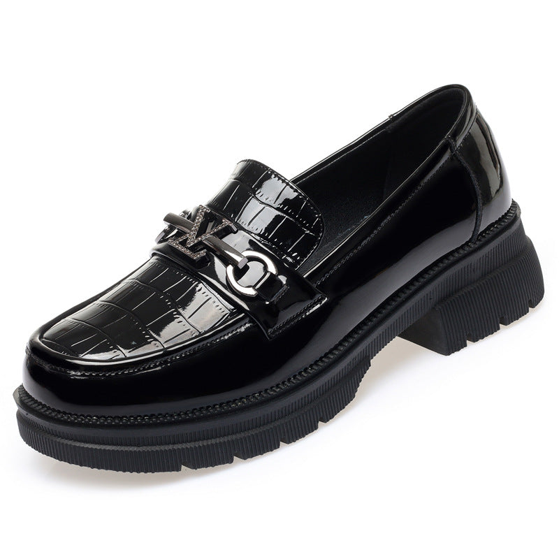 Damen Elegante Mokassins mit modischem Schmuckdetail EB