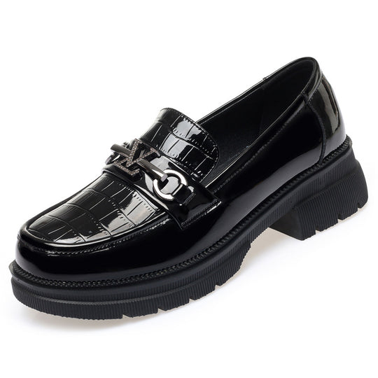 Damen Elegante Mokassins mit modischem Schmuckdetail EB