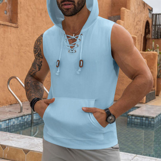 Herren Kapuzen-Workout-Shirt EB
