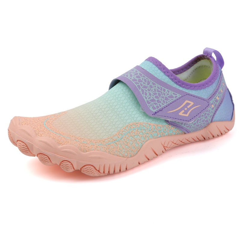 Damen Flexibel konstruiertes Aqua-Badenschuhe EB