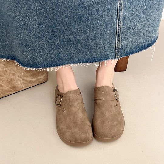 Damen Clogs mit verstellbarem Riemen und komfortabler Innensohle EB
