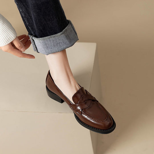 Damen Elegante Slipper mit modischer Schnallenverzierung und komfortablem Fußbett EB