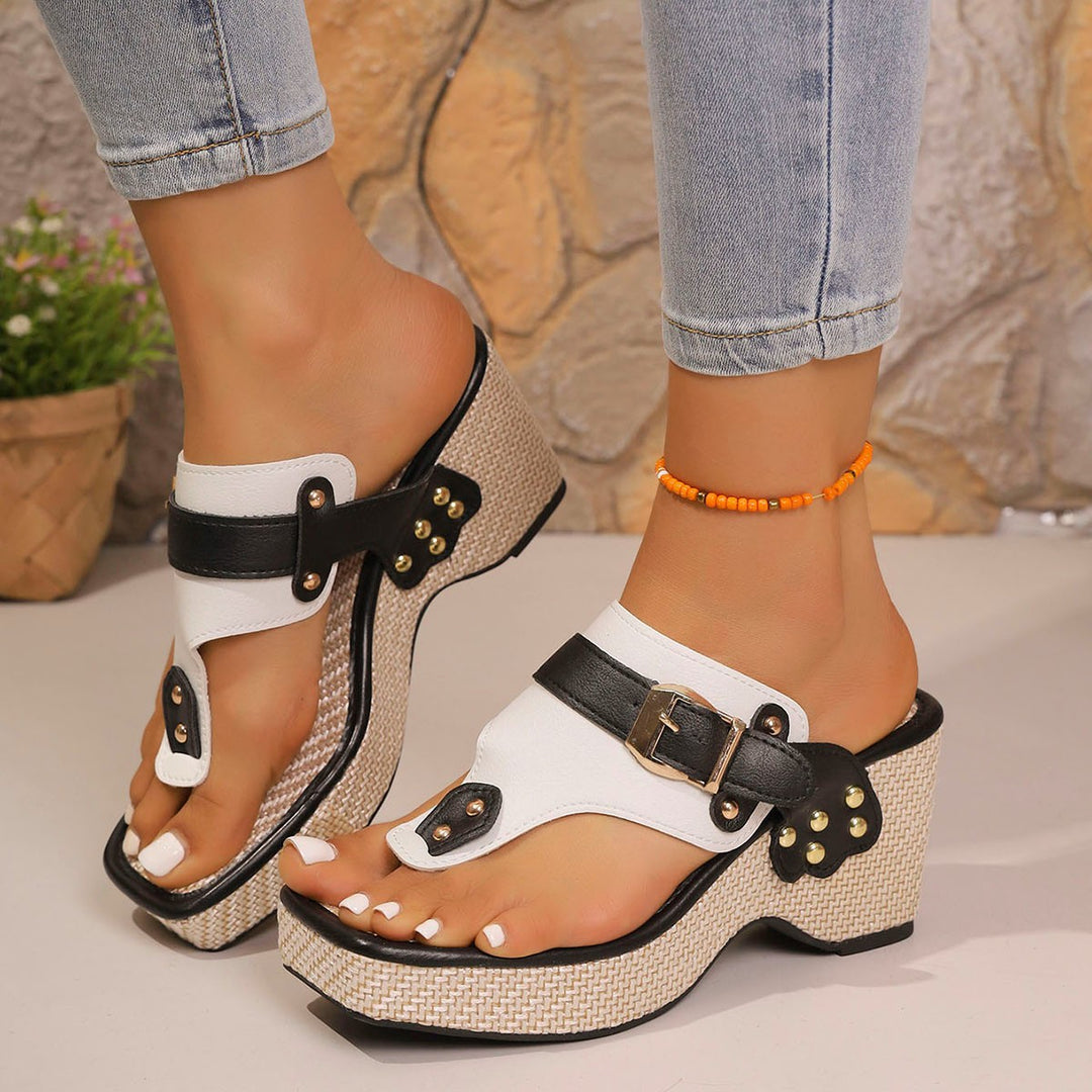 Damen Plateau-Sandalen EB