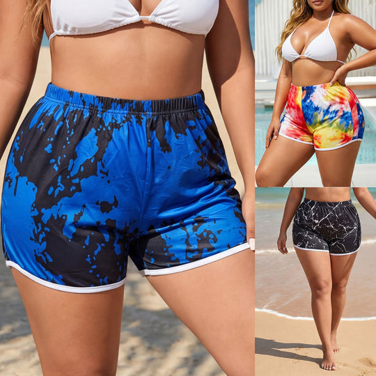 Damen bunte Strandshorts EB