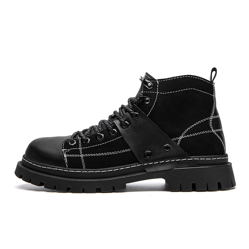 Damen Robuste Schnürboots mit strapazierfähigem Obermaterial für Outdoor-Aktivitäten EB