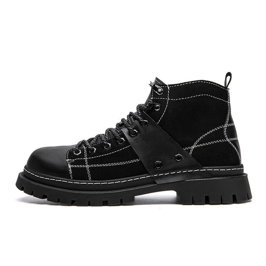 Damen Robuste Schnürboots mit strapazierfähigem Obermaterial für Outdoor-Aktivitäten EB