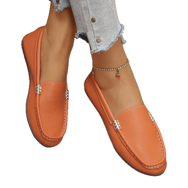 Damen elegante Slipper mit modischen Details EB