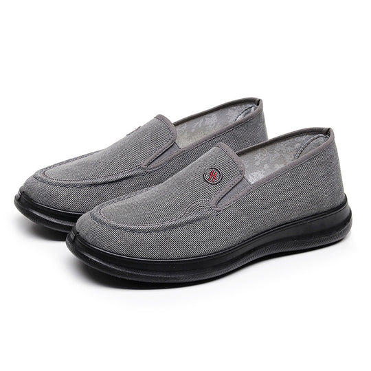 Damen Bequeme Hausschuhe mit rutschfester Sohle und warmem Innenfutter EB