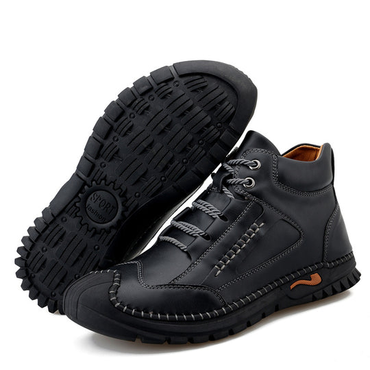 Herren Robuste und stylische Wanderschuhe mit rutschfester Sohle und atmungsaktiver Konstruktion EB