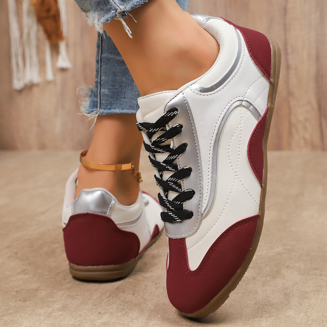 Damen Komfortable und stilvolle Freizeitsneaker EB