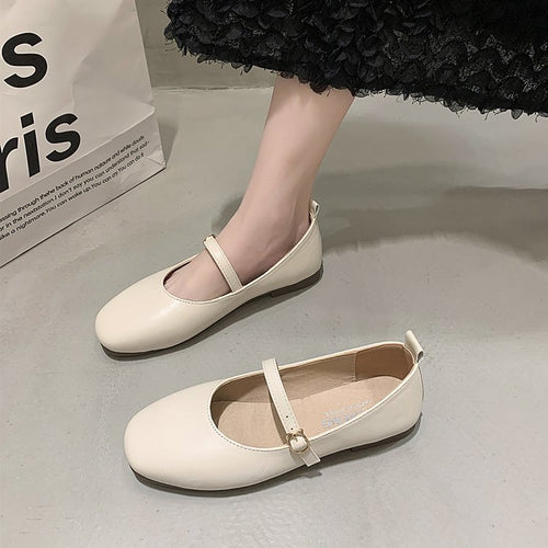 Damen Ballerinas mit elegantem Riemchen und bequemem Fußbett EB