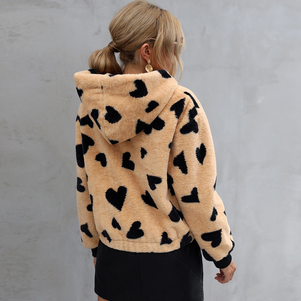 Damen Kuschelige Fleecejacke EB