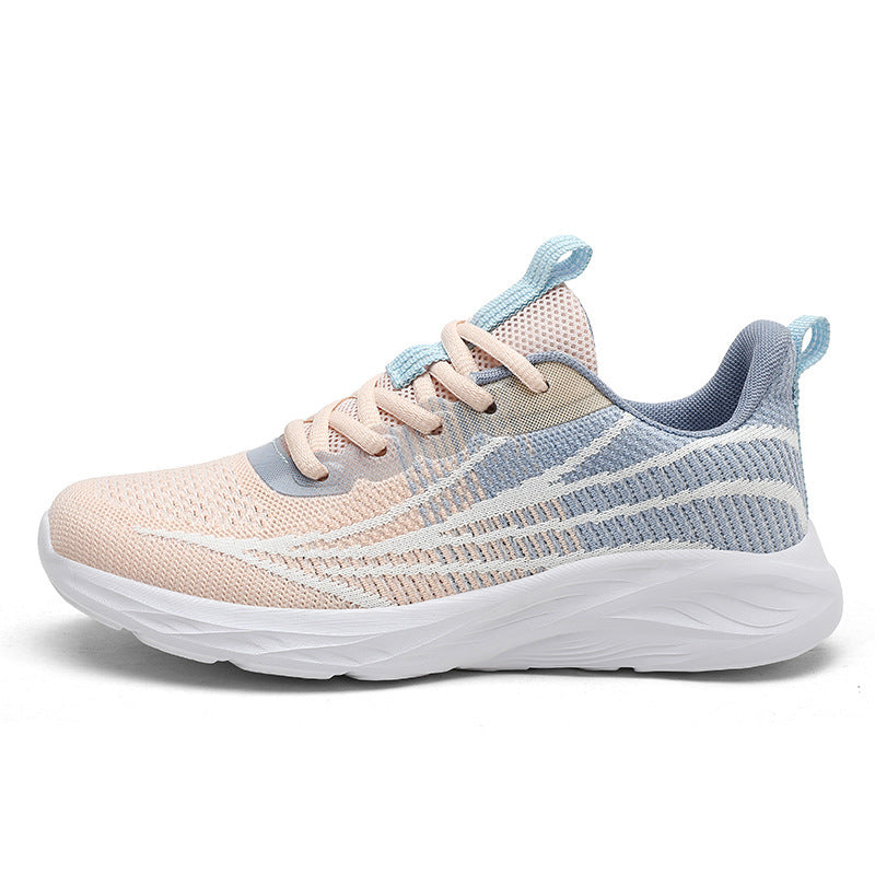 Damen Sportliche Freizeitschuhe mit atmungsaktiver Oberflächenstruktur und weicher Dämpfung EB