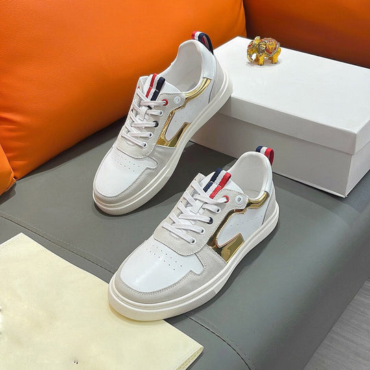 Damen Sneakers mit metallic Akzenten und bequemer Dämpfung EB