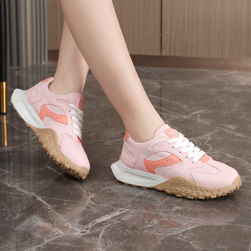 Damen Sportliche Sneakers mit rutschfester Sohle und atmungsaktiver Mesh-Oberfläche EB