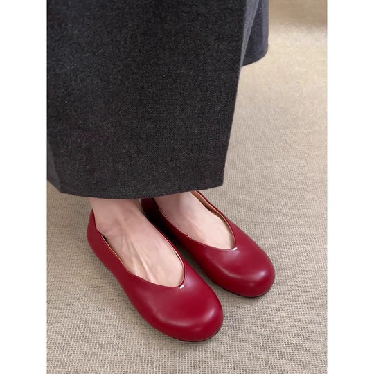 Damen klassische Ballerinas mit elegantem Schnitt und komfortabler Passform EB