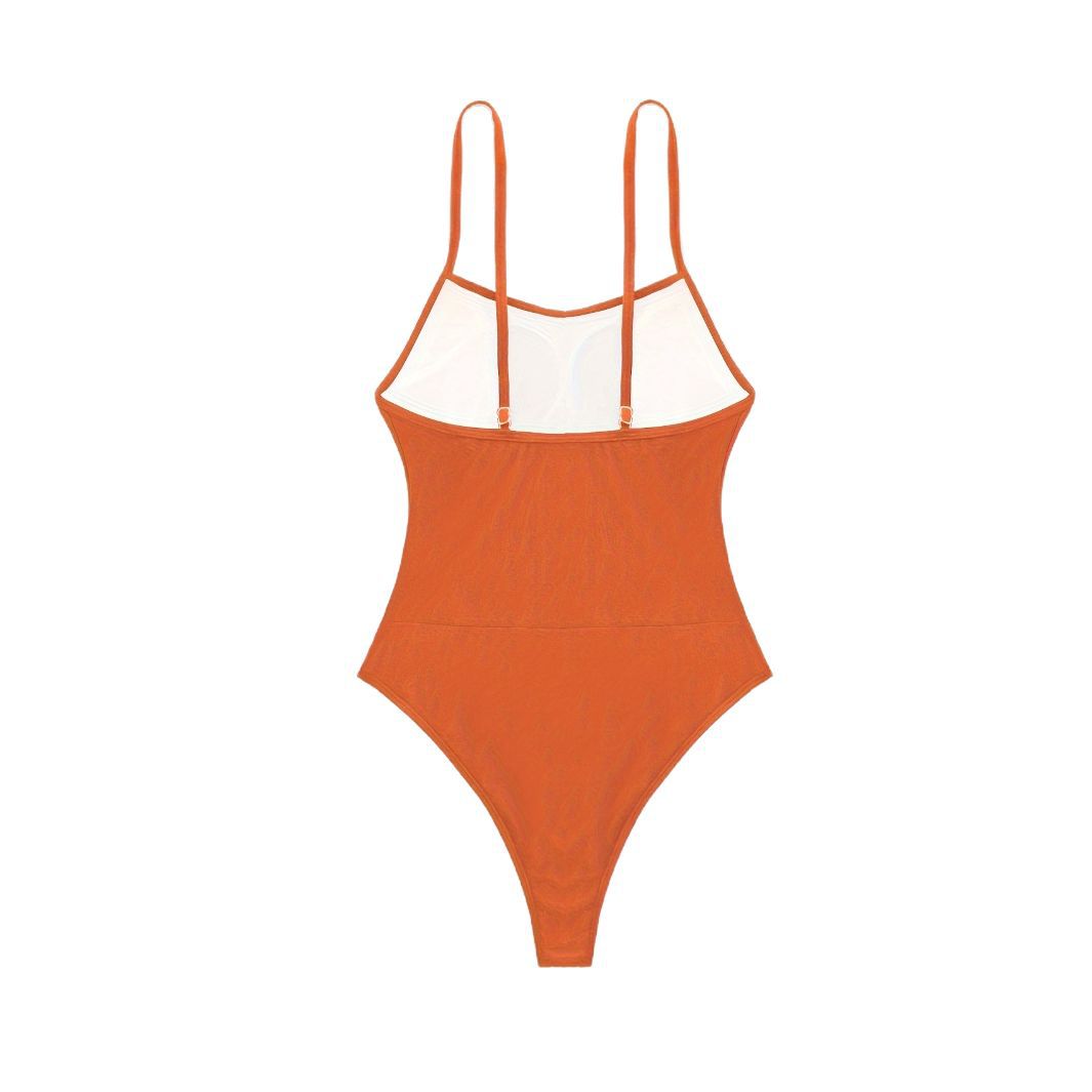 Damen Einteiler Badeanzug mit elegantem Schnitt EB