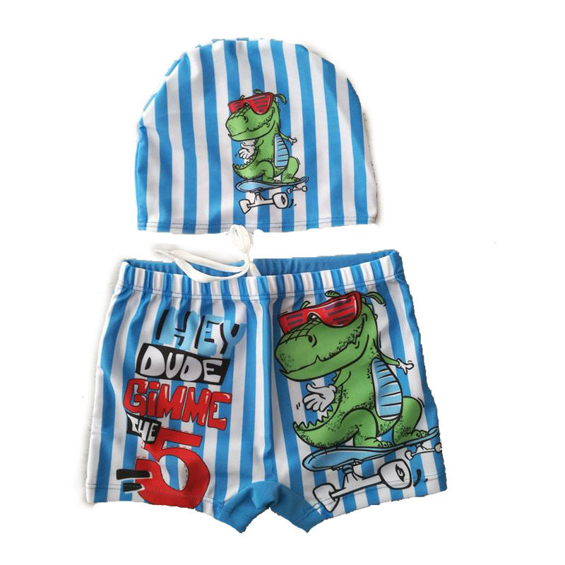 Jungen Schwimmset mit fröhlichem Dinosaurier-Motiv EB