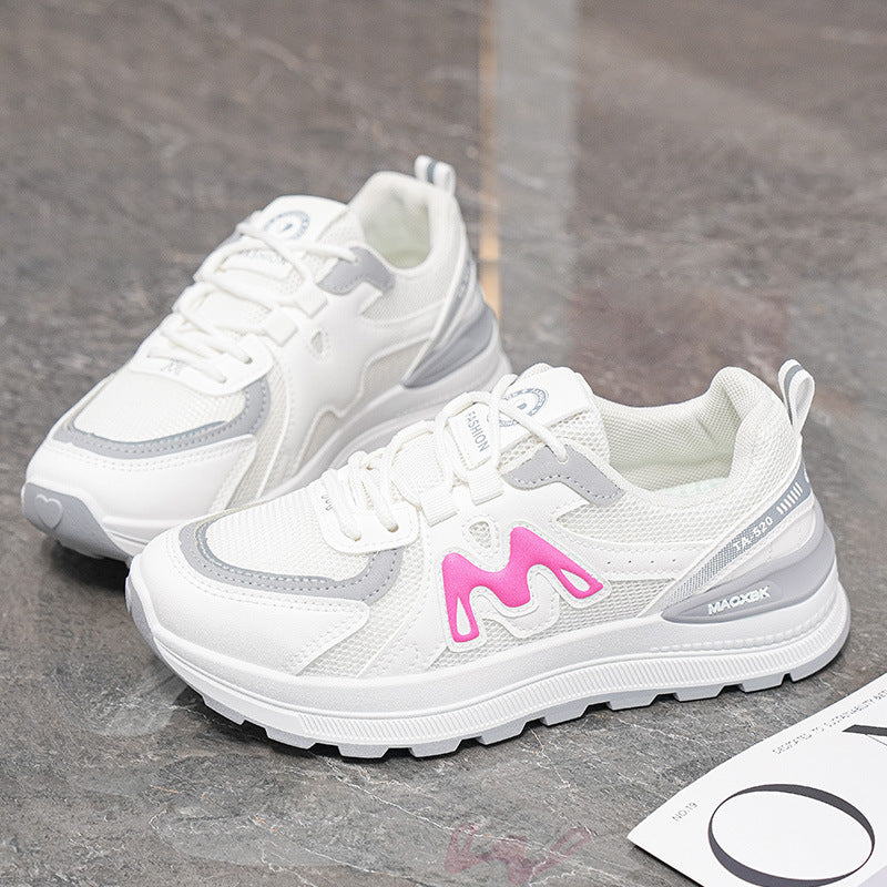 Damen Lauf- und Freizeitschuhe mit atmungsaktiver Mesh-Oberfläche und dämpfender Sohle EB