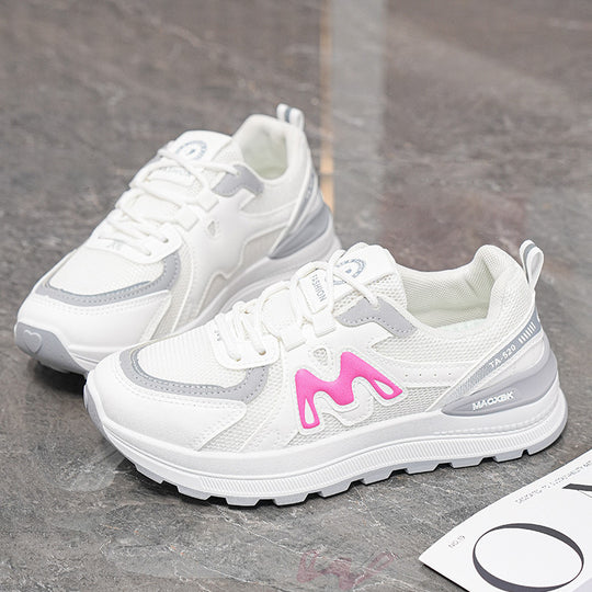 Damen Lauf- und Freizeitschuhe mit atmungsaktiver Mesh-Oberfläche und dämpfender Sohle EB