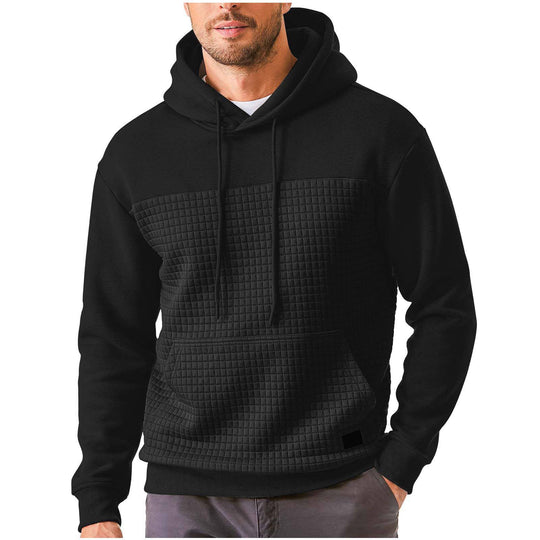 Herren Kapuzenpullover mit strukturiertem Obermaterial EB