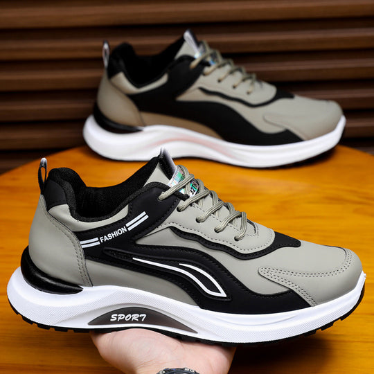 Herren Sportliche Komfort-Sneaker mit dämpfender Laufsohle und atmungsaktivem Mesh-Obermaterial EB