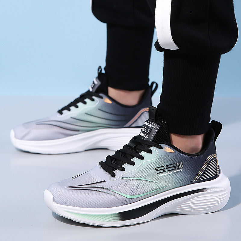 Damen Sportliche Laufschuhe mit atmungsaktiver Oberfläche und dämpfender Sohle EB
