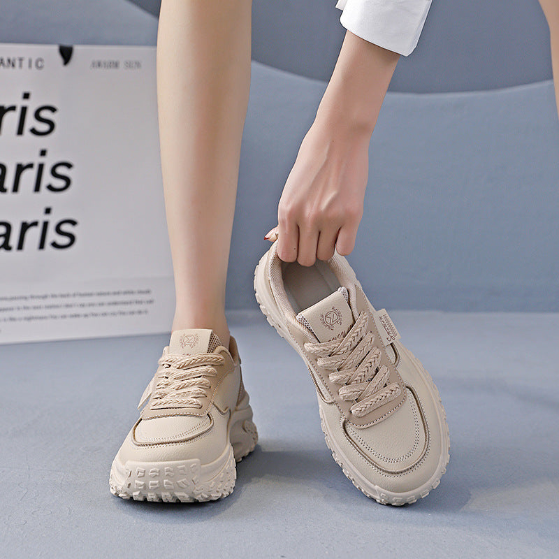 Damen Sportliche Chunky Sneakers mit luftiger Mesh-Oberfläche und dämpfendem Komfort EB