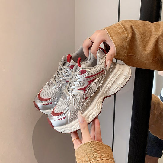 Damen Sportliche Lauf-Sneaker mit atmungsaktivem Obermaterial EB