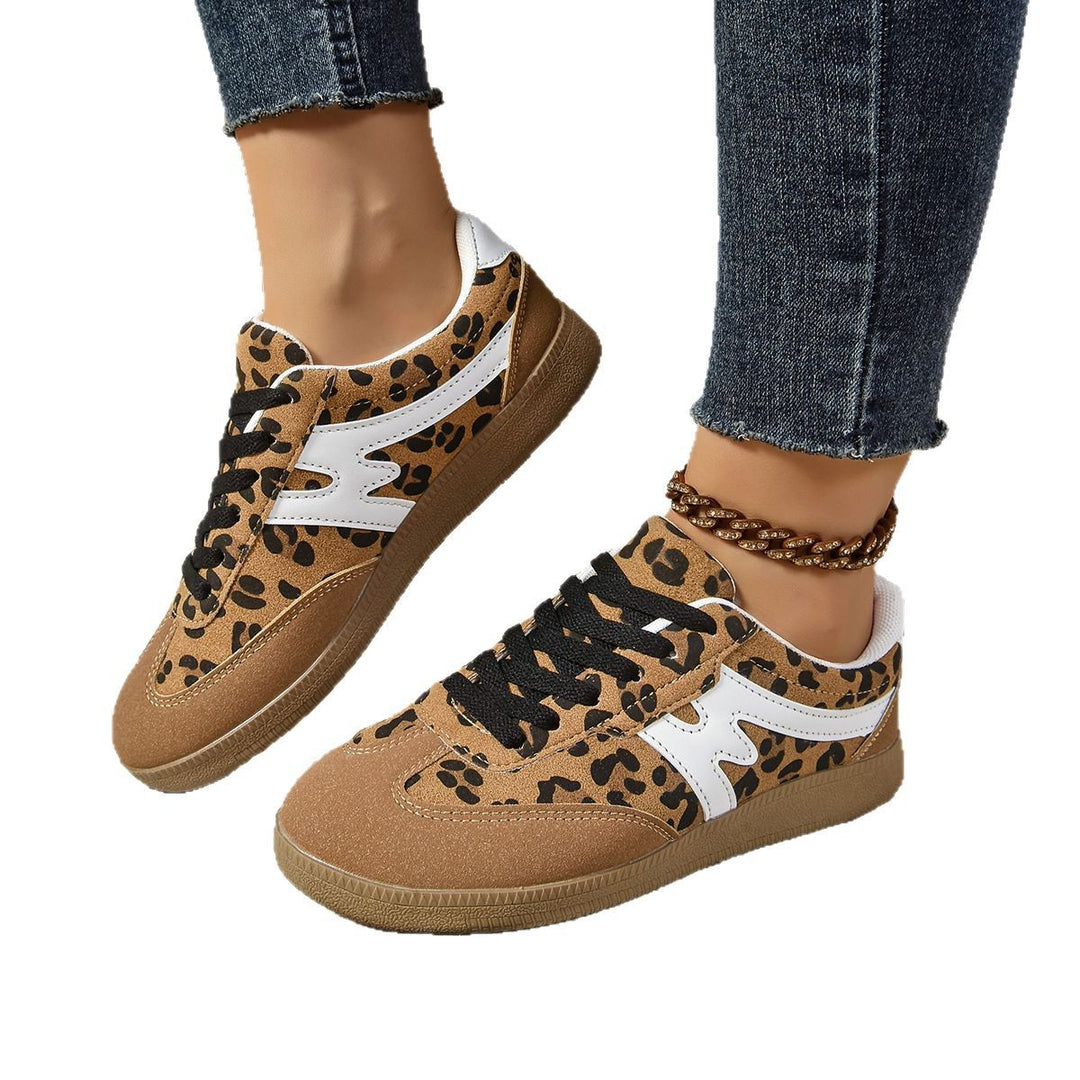 Damen Sportliche Sneaker mit atmungsaktivem Obermaterial und rutschfester Sohle EB