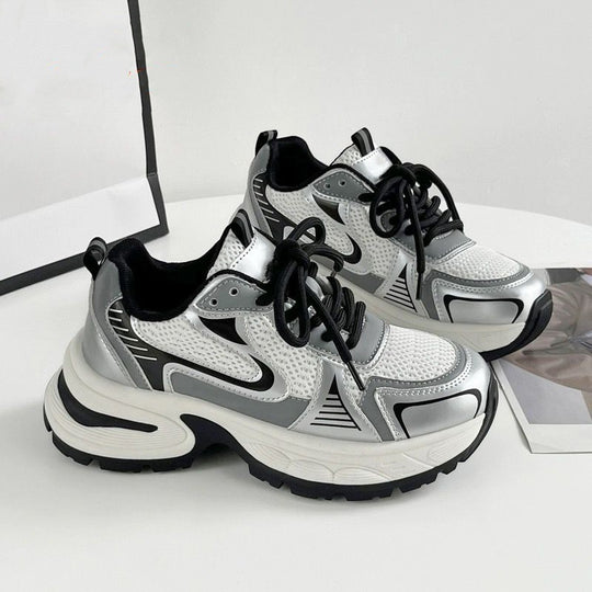 Damen Sportliche und modische Sneakers mit atmungsaktive Elemente EB