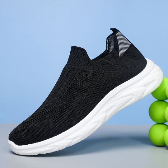Damen Atmungsaktive Slip-On Laufschuhe mit flexiblem Obermaterial EB