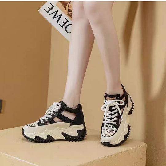 Damen Sportliche Chunky Sneakers mit innovativer Sohle und atmungsaktivem Obermaterial EB