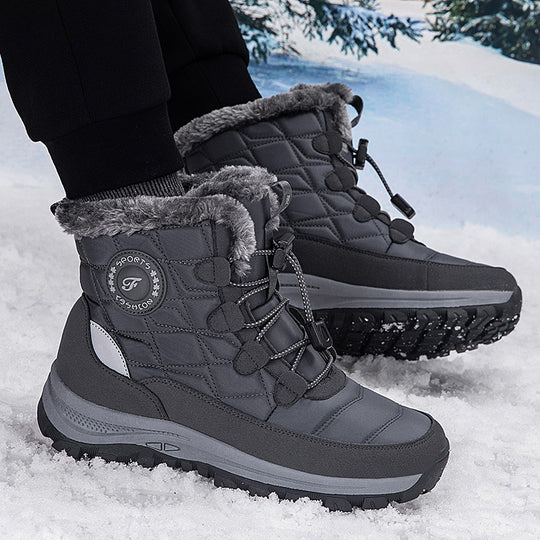 Damen Winterstiefel mit isolierendem Warmfutter und rutschfester Sohle EB 1770349611