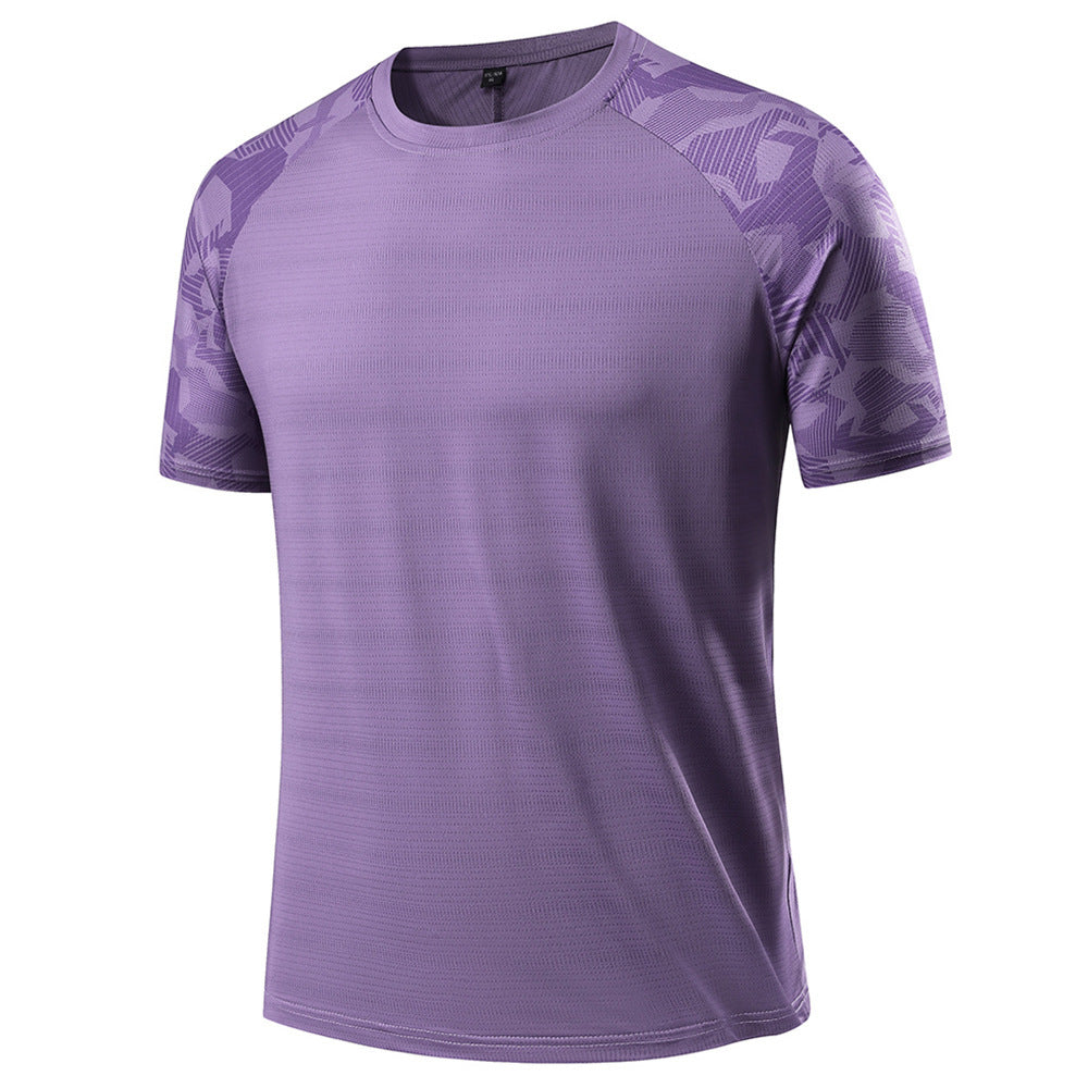 Herren nan atmungsaktives Funktionsshirt mit Raglanärmeln und Tarnmuster EB