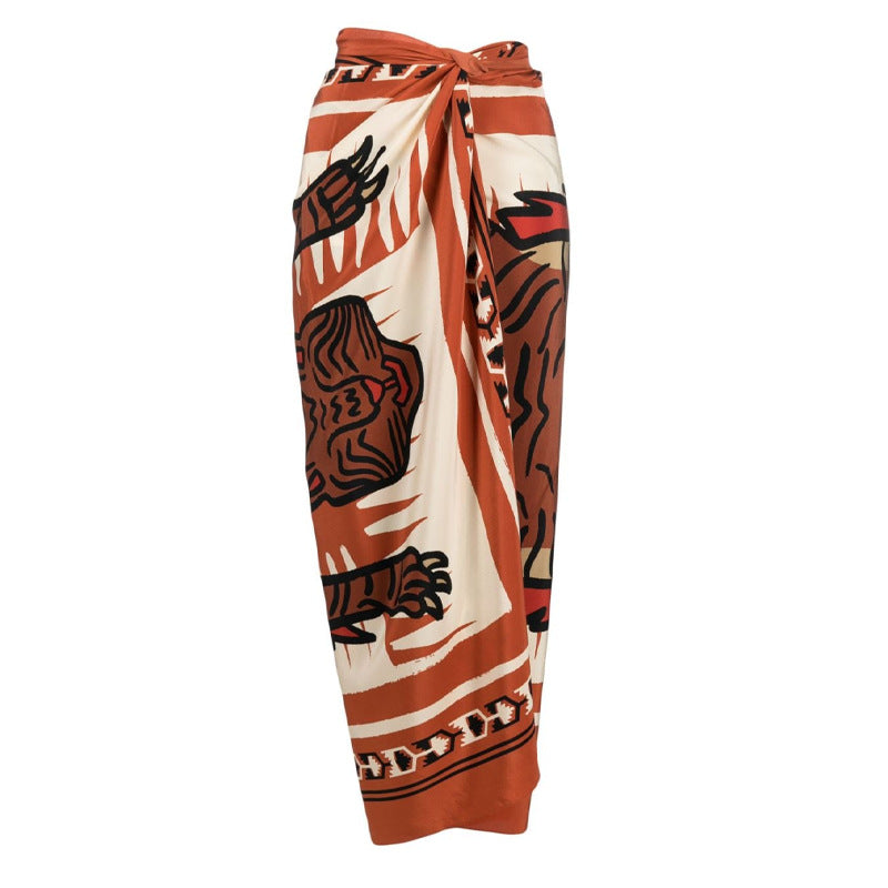 Damen Badeoutfit mit asymmetrischem Design EB