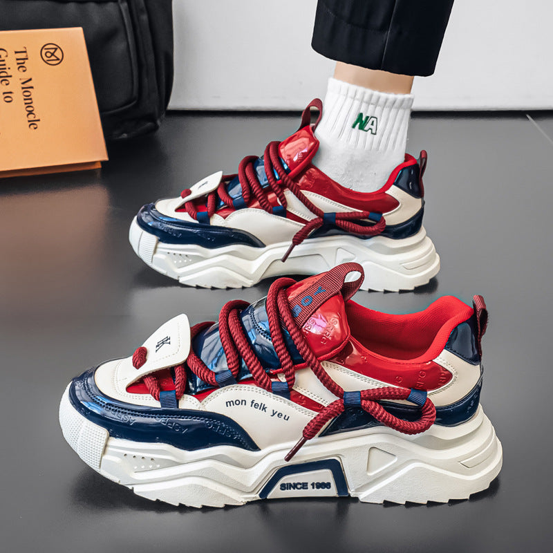 Damen Sportliche Chunky Sneakers mit innovativem Dämpfungssystem und stabiler Sohle EB