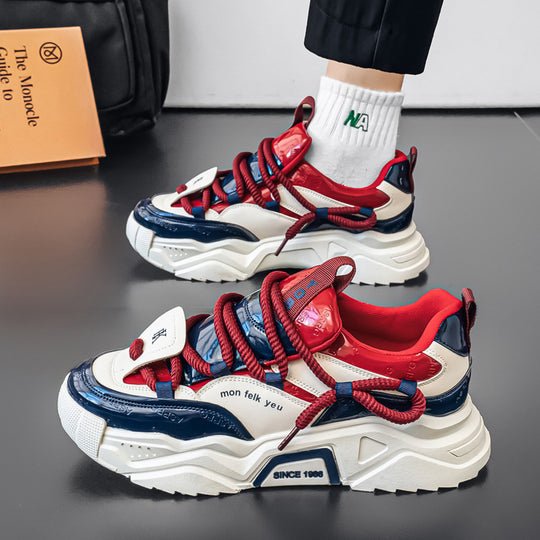 Damen Sportliche Chunky Sneakers mit innovativem Dämpfungssystem und stabiler Sohle EB