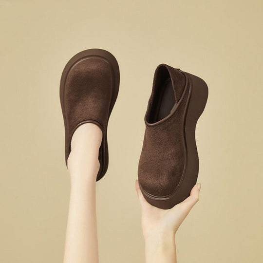 Damen Komfortable Slip-On Sneakers EB