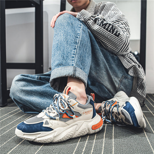 Damen Sneakers mit stoßdämpfender Sohle und atmungsaktivem Obermaterial EB